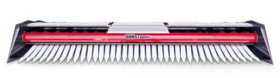 Sunstorm pans, cabezal de girasol por todo tipos de cosechadoras (John Deere, Claas, Case, New Holland).